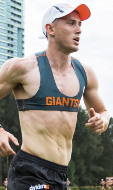 scullythumb080118.jpg Tom Scully has retained his crown as the Giants' time-trial king. Picture: gwsgiants.com.au - AFL,GWS Giants,Tom Scully